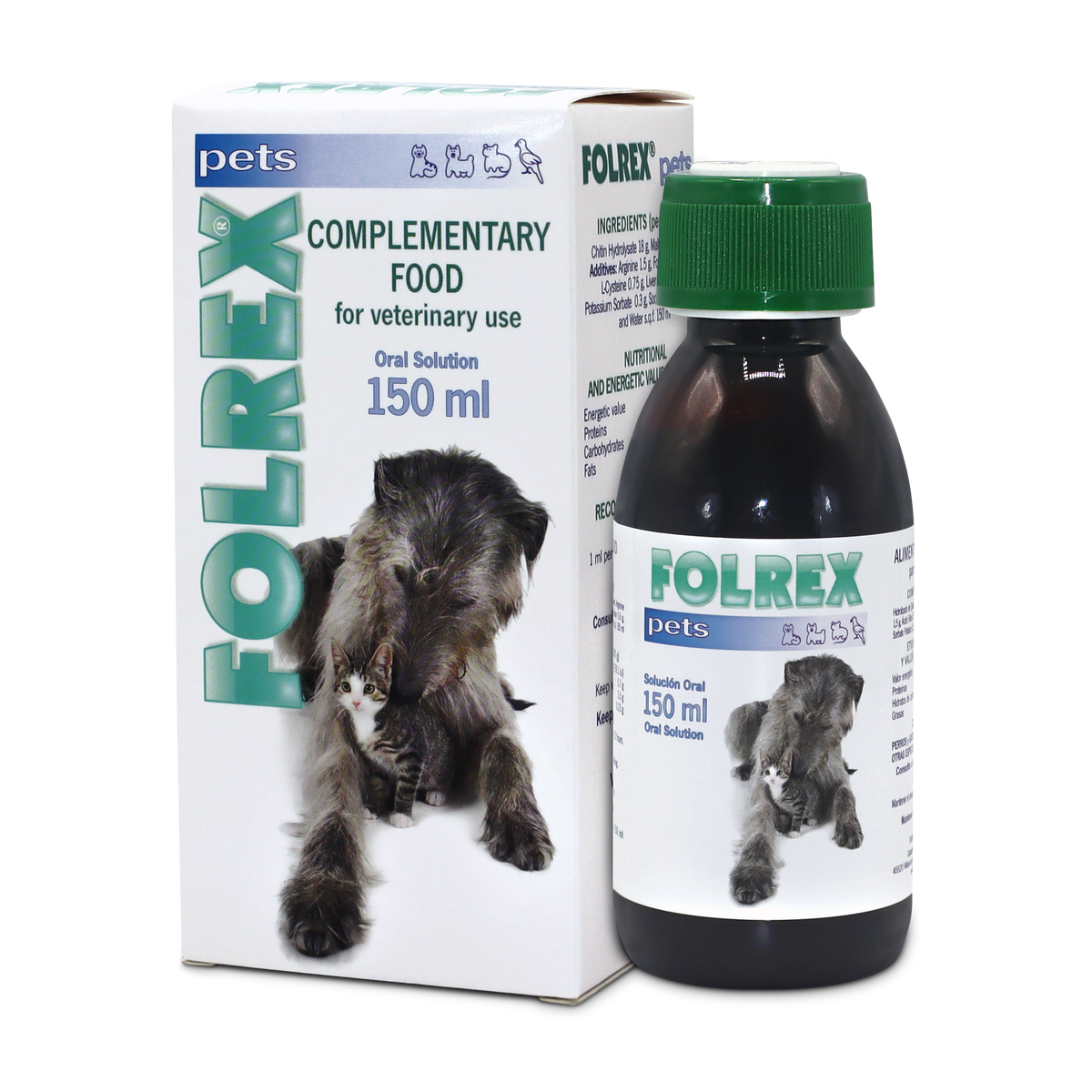 FOLREX PETS - Unique Combination for Healthy Bones & Joints with Anti-Inflammatory Effects